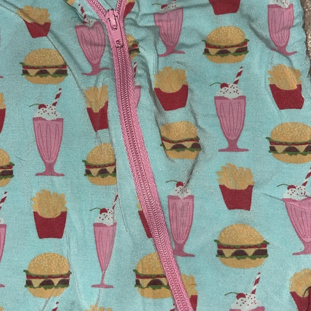 Two Kickee Pants Pajama Footies